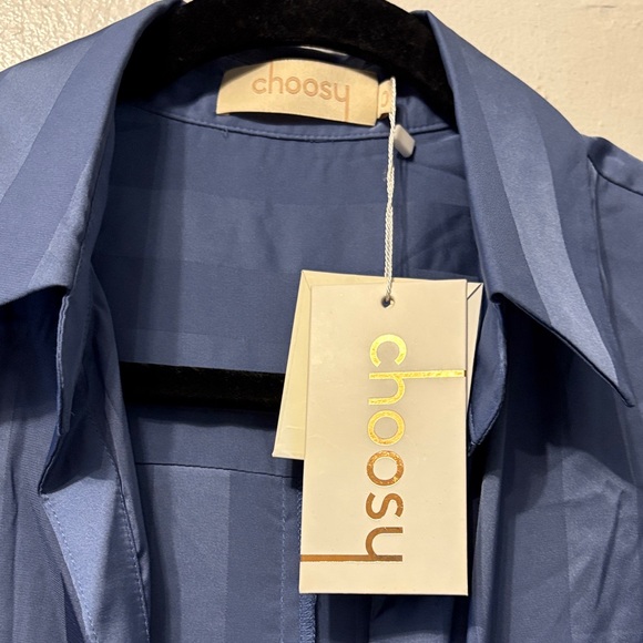 Chic Blue Women's Jumpsuit - Picture 2 of 5